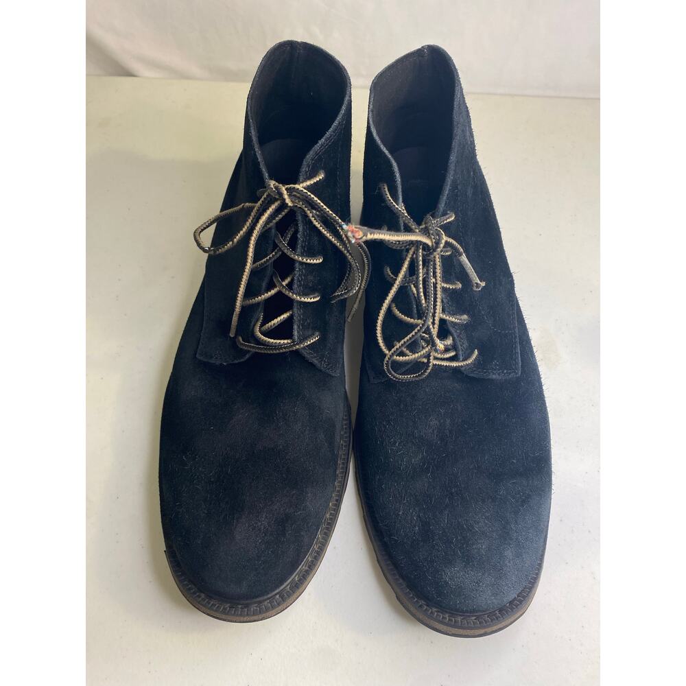 Mens Sorel Black Suede Chukka Boots Madson II Ankle Waterproof Size 11 Work - Picture 4 of 15